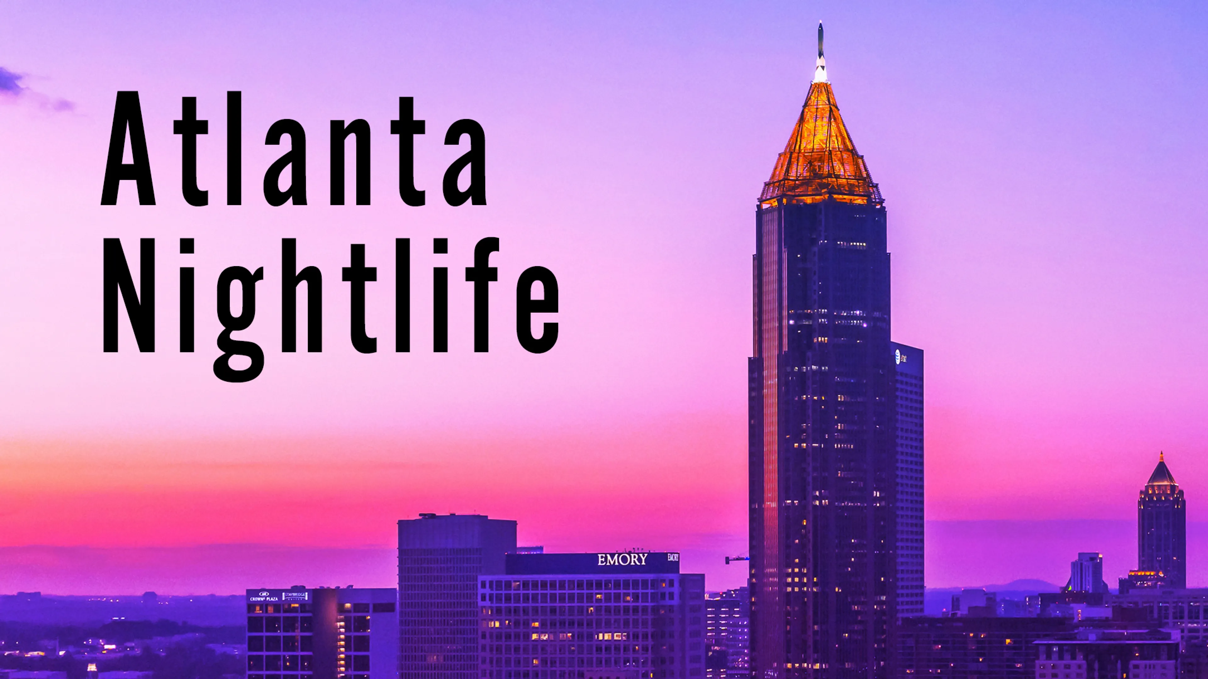 Atlanta Nightlife poster